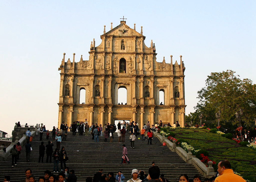 ??? ????: ??????(大三巴牌坊)