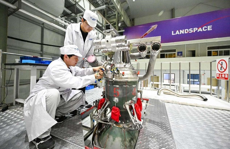 ??(浙江)? ???(湖州)?? ??? ?? ?? ?????? ??(藍箭·LANDSPACE)? ?? ?? ???? ????? ?? ??? 100t? ?? ??-?? ?? ??? ??(天鵲) ??? ???? ??. [2024? 4? 26? ??/?? ??: ???(黃洋洋)]