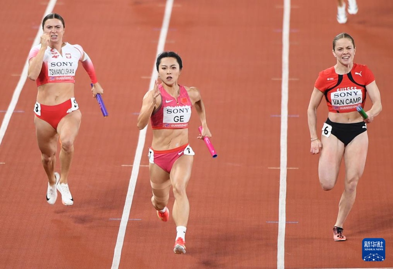 ???(???) ?? ??? ?? 4×100m ???? ???? ??? ??. [5? 11? ??/?? ??: ???]