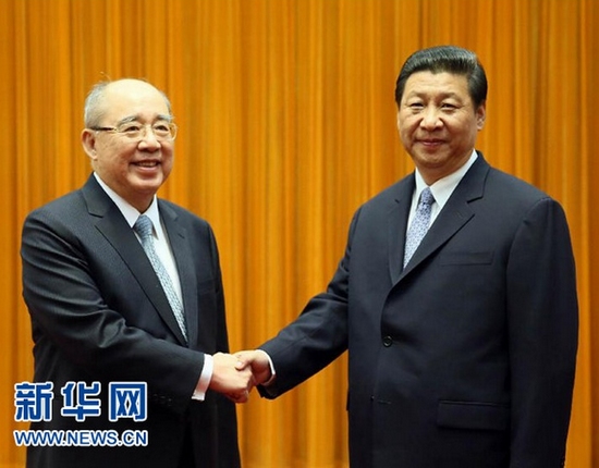 13?, ???(習近平) ???? ???? ???(吳伯雄) ?? ??? ????? ????. 
???(蘭紅光) ????